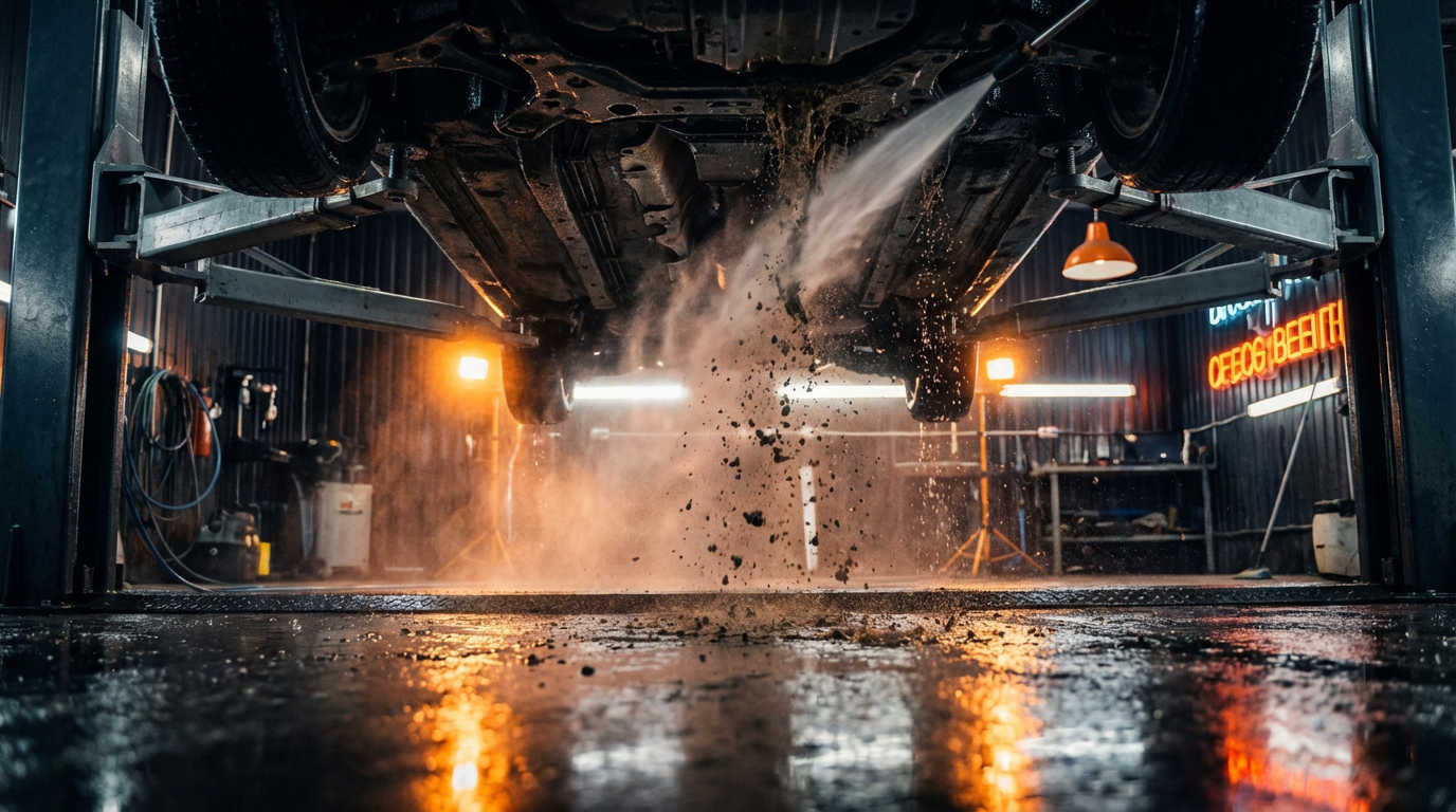 Смываем зиму: почему в марте 2026 критически важно отмыть днище от реагентов