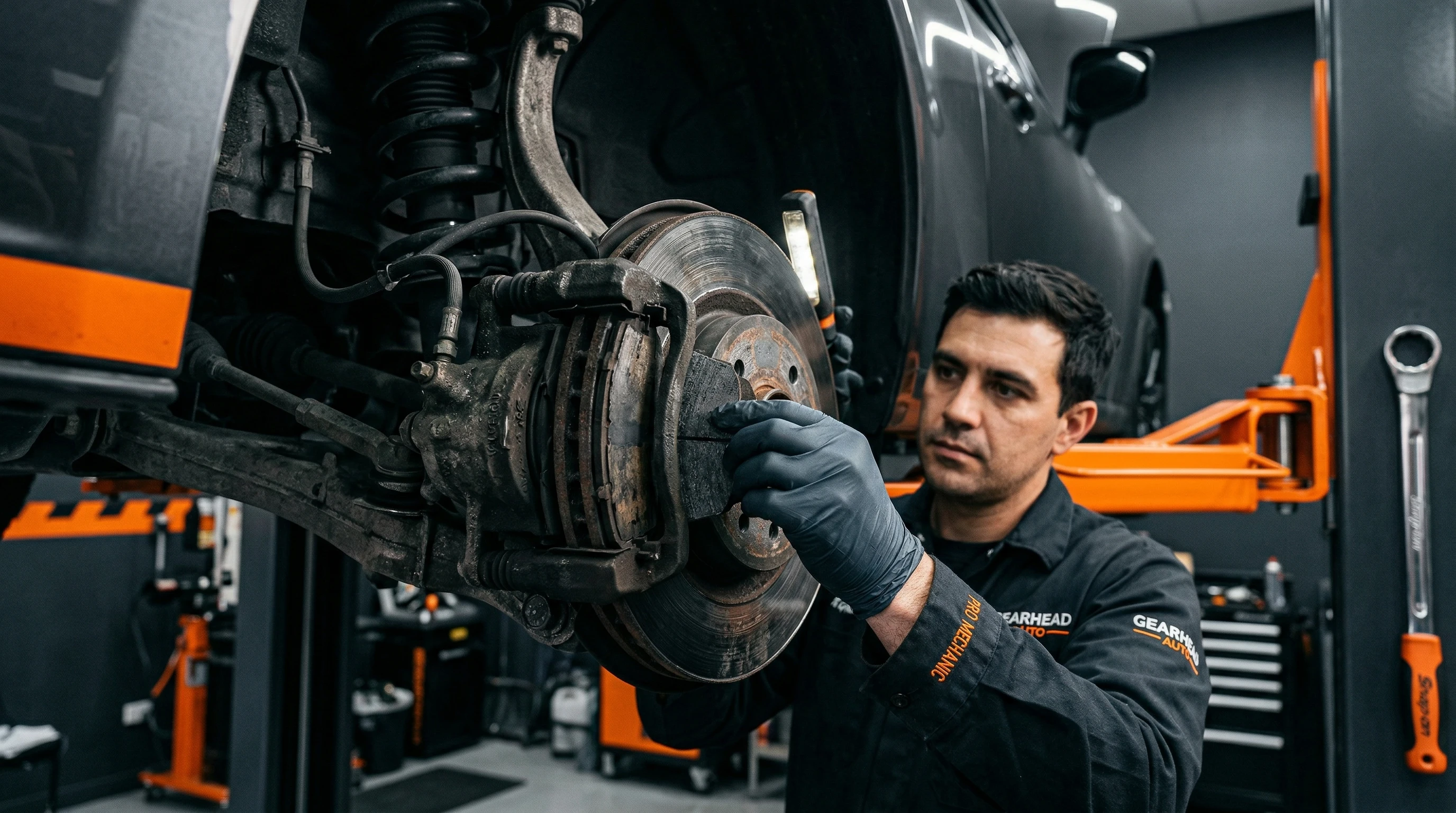 Проверка тормозных колоддок в автомолл север