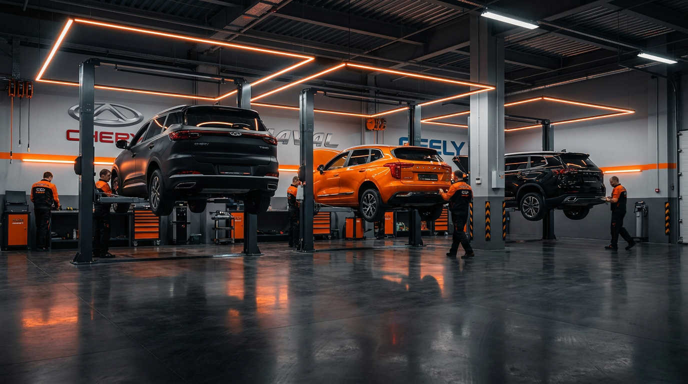 Chery, Geely или Haval: какие запчасти чаще всего ищут в 2026 году?